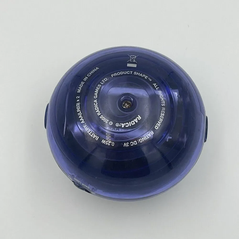 Radica 20Q 20 Questions Purple Electronic Handheld Game 2005 Tested WORKS